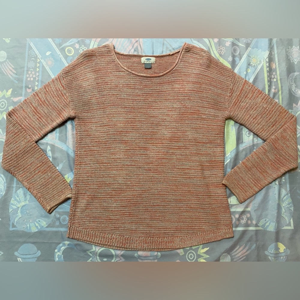 pink old navy scoop neck sweater